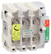 ВЫКЛЮЧАТЕЛЬ-РАЗЪЕДИНИТЕЛЬ-ПРЕДОХРАНИТЕЛЬ 3X63A 000 | GS1GD3 | Schneider Electric