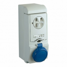 НАСТЕННАЯ РОЗЕТКА UNIKA С ДЕРЖ ПРЕДОХР 32A 3PE 200-250 IP65 | 83193 | Schneider Electric