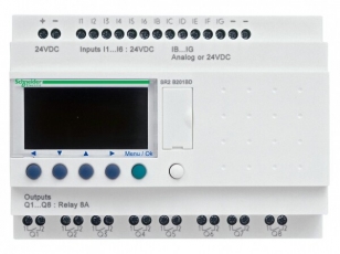 ZELIO LOGIC РЕЛЕ КОМПАКТ 20ВХ/ВЫХ =12В| SR2B201JD | Schneider Electric
