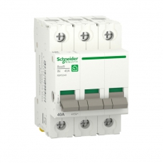 RESI9 ВЫКЛЮЧАТЕЛЬ НАГРУЗКИ (мод. рубильник) 40А 3P | R9PS340 | Schneider Electric