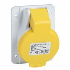 РОЗ ПАНЕЛ УГЛ ВИНТ 16A 2PE 100-130 IP44 | PKF16F413 | Schneider Electric