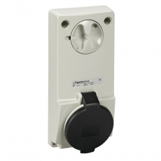 ПАНЕЛЬНАЯ РОЗЕТКА UNIKA Б/ЗАЩ 32A 3PNE 480-500 IP44 | 82049 | Schneider Electric