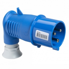 УГЛ КАБ ВИЛК ВИНТ 16А 2PE 200-250V IP44 | 81704 | Schneider Electric