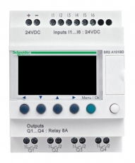ZELIO LOGIC РЕЛЕ КОМПАКТ 10ВХ/ВЫХ =24В| SR2A101BD | Schneider Electric