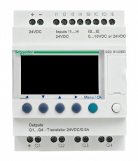 ZELIO LOGIC РЕЛЕ КОМПАКТ 12ВХ/ВЫХ =24В| SR2B122BD | Schneider Electric