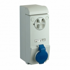 НАСТЕННАЯ РОЗЕТКА UNIKA Б/ЗЩ 16A 3PNE 200-250 IP44 | 83033 | Schneider Electric