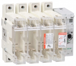 КОРП. ВКЛ-РАЗ-ПРЕДОХ.4P.РАЗМЕР 00.160A | GS2LL4 | Schneider Electric
