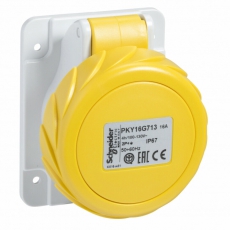 ПАНЕЛ РОЗ БСТР 16А 3P-N-E 100-130 IP67 | PKY16G715 | Schneider Electric