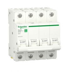 RESI9 АВТОМАТИЧЕСКИЙ ВЫКЛЮЧАТЕЛЬ (АВ) B 25А 4P 6000A | R9F02425 | Schneider Electric