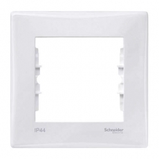 Sedna Белый Рамка 1-ая IP44 (К СТАРЫМ МЕХАНИЗМАМ!) | SDN5810121 | Schneider Electric