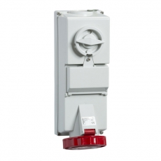 РОЗЕТКА W/INTERLOCK DISC-FUS. 32A 3P-E 380-415 IP65 | 83470 | Schneider Electric