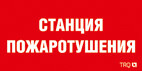 Пиктограмма (пластина) ППБ 0004 Станция пожаротушения (250х115) SIRAH | 2502002000 | Световые Технологии