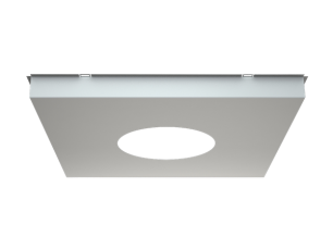 Светильник SL/DL (SAFARI, PILOT) 190х190хd113 (100х100х50 lamel 10mm) black | 2170000240 | Световые Технологии