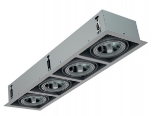 Светильник ГВО SNS 400 /with frame/ 4х100Вт ГЛН G53 IP20 | 1155000620 | Световые Технологии