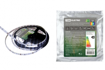 Лента светодиодная SMD5050 14,4Вт 12В RGB IP20 5м | SQ0331-0185 | TDM