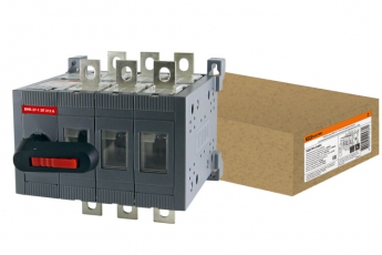 Рубильник ВНК-37-1 3П 315А реверсивный с установленной фронтальной ручкой управления | SQ0744-0404 | TDM