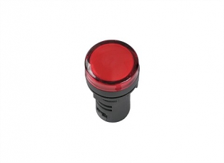 Лампа AD-22DS(LED)матрица d22мм желтый 12В AC/DC  | SQ0702-0017 | TDM