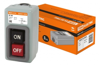 Выключатель кнопочный ВКН-325 3Р 25А 230/400В IP40 | SQ0716-0003 | TDM