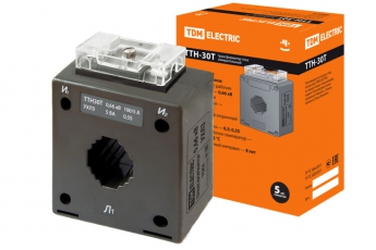 Трансформатор тока ТТН 30T/100/5- 5VA/0,5S-Р | SQ1101-1070 | TDM