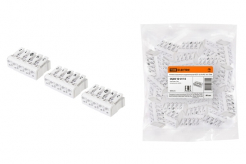 Клемма пружинная соединительная КСП5-3L+N+PE, 16 A | SQ0510-0115 | TDM