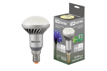 Лампа светодиодная LED 5Вт E14 220В 3000К R50 отражатель (рефлектор) | SQ0340-0057 | TDM