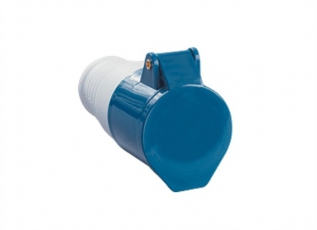 Розетка 233 переносная 2Р+РЕ 63А 220В IP54  | SQ0603-0016 | TDM