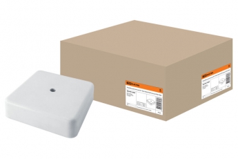 Коробка распределительная КР 100х100х29 о/п белая IP40 | SQ1401-0207 | TDM