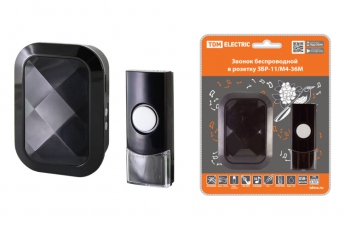 Звонок ЗБР-11/М4-36М (беспр., роз., мн.код., USB) | SQ1901-0043 | TDM