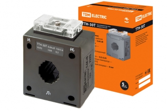 Трансформатор тока ТТН 30T/150/5- 5VA/0,5-Р | SQ1101-1066 | TDM