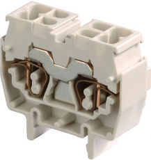 Клемма DR2,5/10.4L пруж. 2.5мм.кв. серая, мини, DIN2 | 1SNA290211R0200 | TE