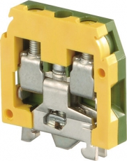 Клемма DR4/6.P винт 4мм.кв., мини, DIN2 | 1SNA160496R2600 | TE