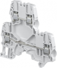 Клемма ZS4-D2-OR винт 4мм.кв. оранж., 2-ур., 2 
