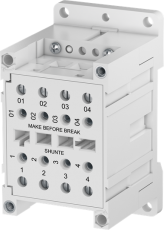 Блок TC-TH35-VL Клеммный для цепей напряжения, контакт до разрыва, монтаж на динрейку ТН35, винтовые клеммы | 1SNA166964R0000 | TE