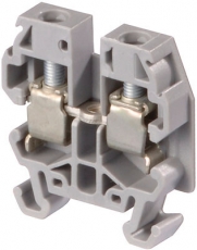 Клемма DR4/6 винт 4мм.кв., синяя, мини, DIN2 | 1SNA120251R0700 | TE
