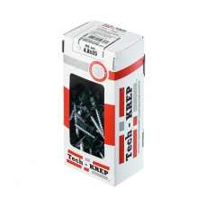 Саморез КР св. 4,8х35 RAL-6005 (тёмно-зеленый) (60 шт) - коробка ( 0,369 кг) | 124634 | Tech-KREP