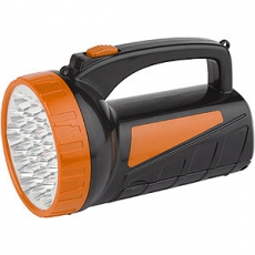 Фонарь прожекторный 19хLED + 18хLED аккумулятор 4V2Ah 220В TSP19 | C0045552 | ТРОФИ