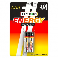 Батарейка щелочная (алкалиновая) LR03-2BL (40/480/23040) (AAA) | C0034929 | ТРОФИ