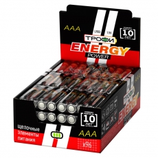 Батарейка щелочная (алкалиновая) LR03-4S promo-box (96/384/36864) (AAA) | Б0017349 | ТРОФИ