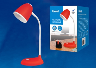 Светильник настольный TLI-228 RED E27 , 60W цоколь Е27, Красный | UL-00003651 | Uniel