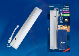 Панель светодиодная линейная ультратонкая с сенсором димм ULI-F41-5,5W/4200K/DIM SENSOR IP20 SILVER 300х53х14мм 280Lm серебр | UL-00002883 | Uniel
