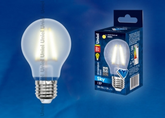 Лампа светодиодная LED-A60-8W/WW/E27/FR PLS02WH LED. 