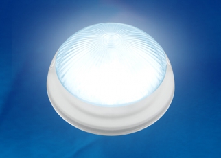 Светильник светодиодный пылевлагозащищенный для ЖКХ ULW-R05 12W/DW IP64 WHITE круг 12Вт 1200 Лм 6500K 220В D= 21 см белый | UL-00002104 | Uniel