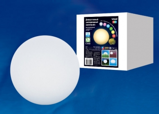 Декоративный аккумуляторный светильник ULG-R001 030/RGB IP65 BALL | UL-00003300 | Uniel