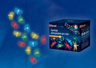 Садовая гирлянда на солнечной батарее Dragonflies USL-S-123/PT4000 Серия Special | 05302 | Uniel