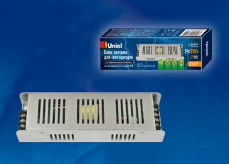 Блок питания UET-VAS-200B20 24V IP20 200Вт. металл.корпус. | UL-00002433 | Uniel