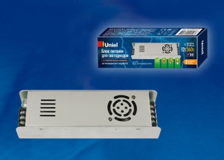 Блок питания UET-VAS-360A20 12V IP20 360Вт. металл.корпус. | UL-00002434 | Uniel