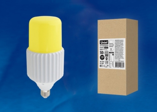 Лампа светодиодная LED-MP200-50W/4000K/E27/PH ALP06WH LED мощная, удаленный люминофор. 4000К | UL-00004064 | Uniel