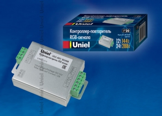 Контроллер-повторитель RGB сигнала ULC-A01 SILVER | 10597 | Uniel