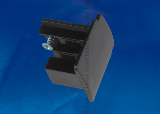 Заглушка торцевая для шинопровода черная UFB-C41 BLACK 1 POLYBAG | 09732 | Uniel