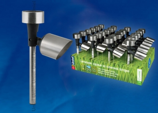 Cветильник садовый декоративный на солнечной батарее USL-C-690/MT375 SPOT SET24 4000К, 1*ААA Ni-Cd акк. в/к. IP44 | UL-00001686 | Uniel